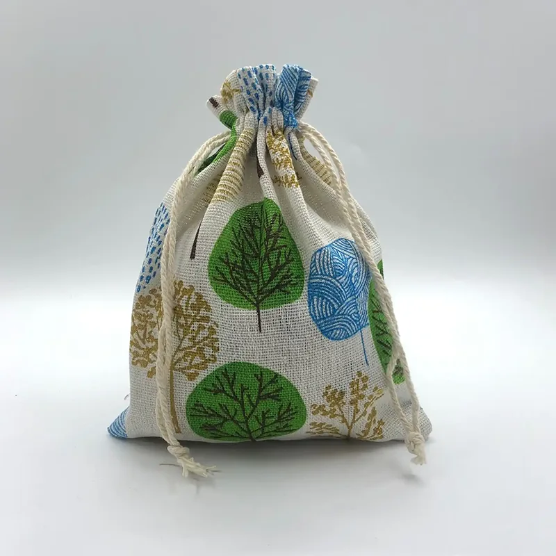 Borsa al dettaglio in tela sostenibile